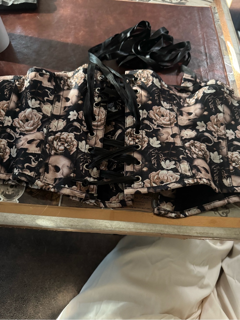 Corset story waspie belt